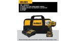 بکس شارژی دیوالت DEWALT سایز 1/2 مدل DCF961GP1 - Image 6