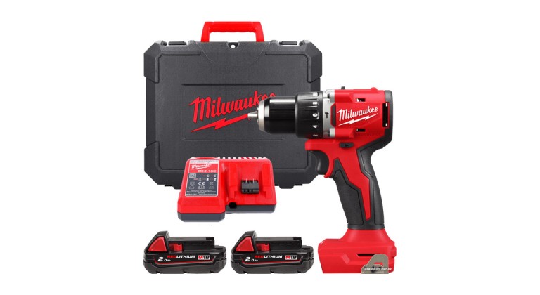 fb828a2afd7cbcd04acc4b5bae4faf20-1 دریل شارژی میلواکی M18BLPDRC-202C (با 25 ماه گارانتی) - Image 1
