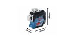 تراز لیزری سه بعدی شارژی بوش مدل GLL3-80C+BM1 - Image 6