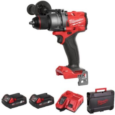 دریل چکشی 18 ولت شارژی میلواکی مدل M18FPD3-202X